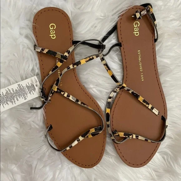 Women sandals cheetah print - Picture 1 of 2
